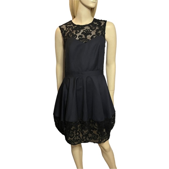Opening Ceremony Black Lace Back Mini Dress - Picture 5 of 8